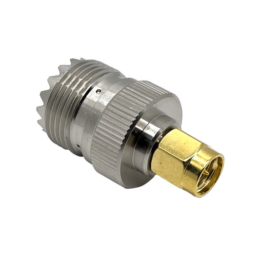 Benelec SMA Plug to UHF Socket Adaptor - Foxtrot Communications