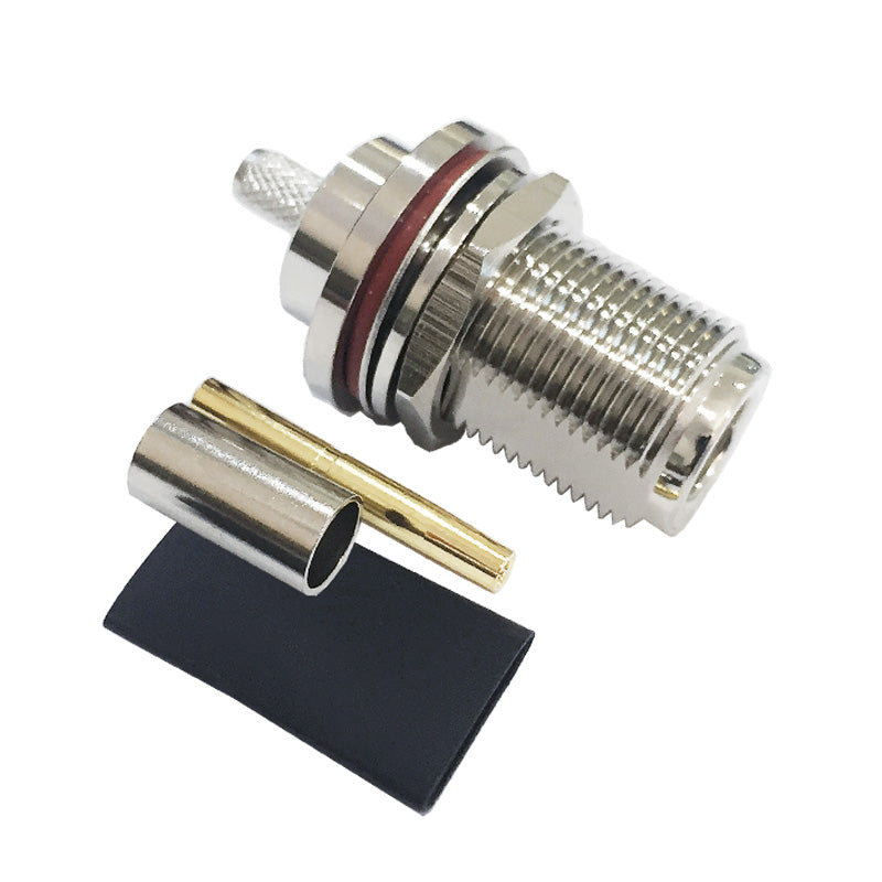 Benelec N Type Socket Bulkhead for RG58 - Foxtrot Communications