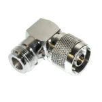 Benelec N Type Plug to N Type Socket Right Angle Adaptor - Foxtrot Communications