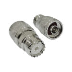 Benelec N Type Plug to UHF Socket Adaptor - Foxtrot Communications