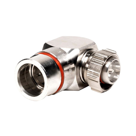 Benelec 4.3-10 DIN Plug Right Angle for 1/2″ Feeder - Foxtrot Communications