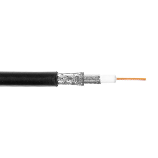 Benelec LL195 Low Loss 50 Ohm Coaxial Cable - 100m Spool - Foxtrot Communications