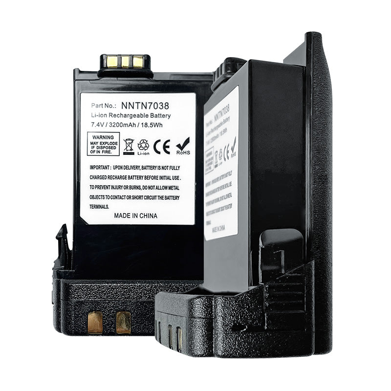 Benelec Replacement Battery APX6000/8000 | IMPRES 2 | 3200mAh Li-Ion - Foxtrot Communications