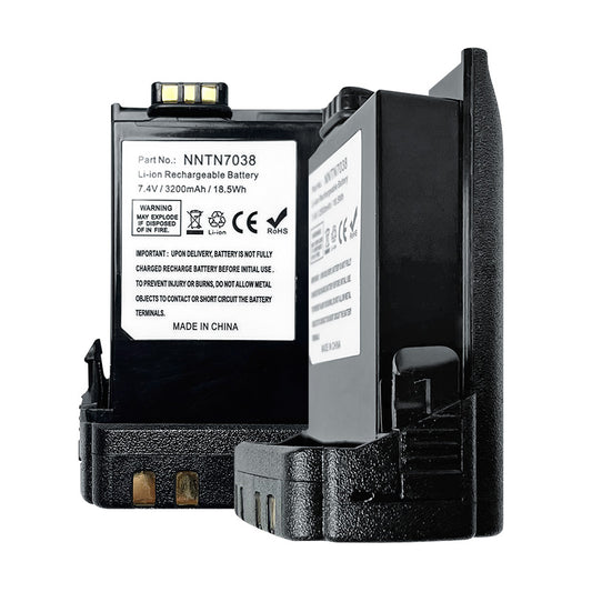 Benelec Replacement Battery APX6000/8000 | IMPRES 2 | 3200mAh Li-Ion - Foxtrot Communications