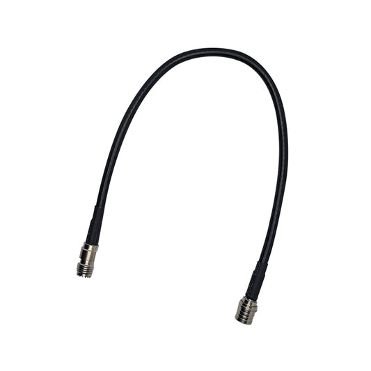 Benelec 325mm RG58 QMA Plug to Mini-UHF Socket Lead - Foxtrot Communications