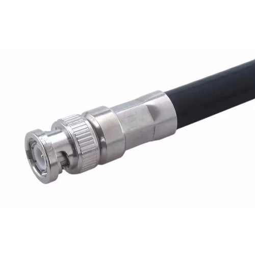 RFI 11_BNC-50-7-6/133_NE - HUBER+SUHNER BNC Plug Crimp Connector for RG214