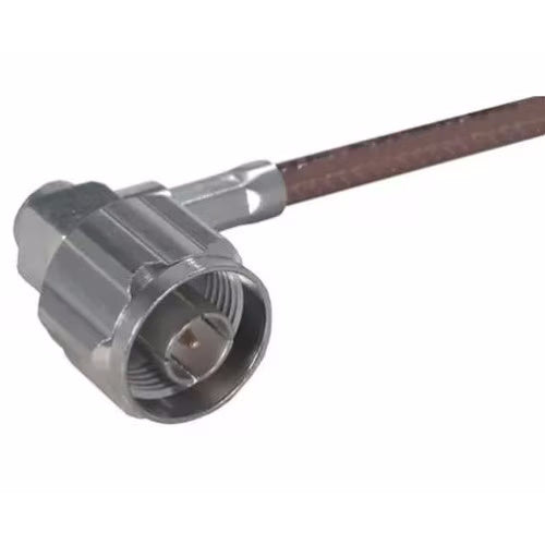 RFI 16N-50-3-27/133NE - HUBER+SUHNER N Type Plug Crimp Right Angle Connector for RG142/RG223/RG400