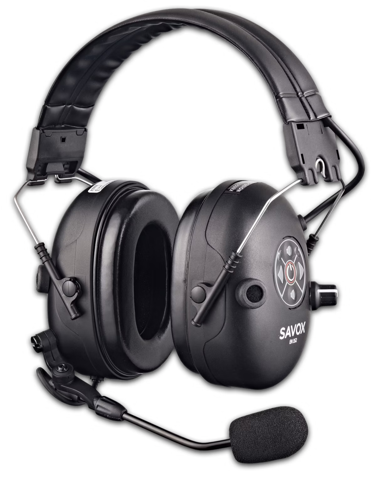 SAVOX Noise-COM 500XP Bluetooth Over the Head Headset