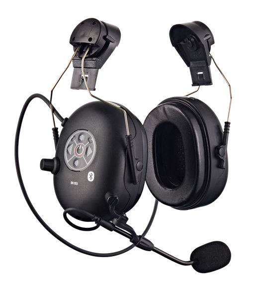 SAVOX Noise-COM 500XP Cap Bluetooth Over the Head Headset - Hard Hat