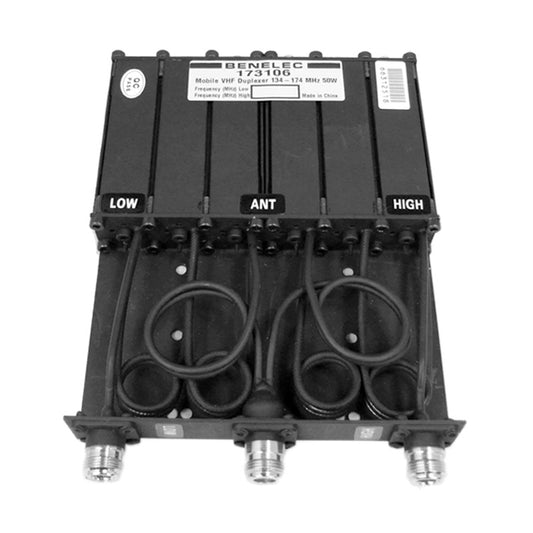 Benelec VHF High Band Mobile 50w Duplexer 136-174MHz – 5.7MHz Split - Foxtrot Communications