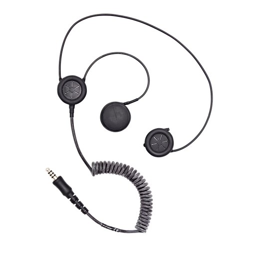 SAVOX LC52010 - HC-2 Bone Conductive Helmet Headset - Dual Speaker