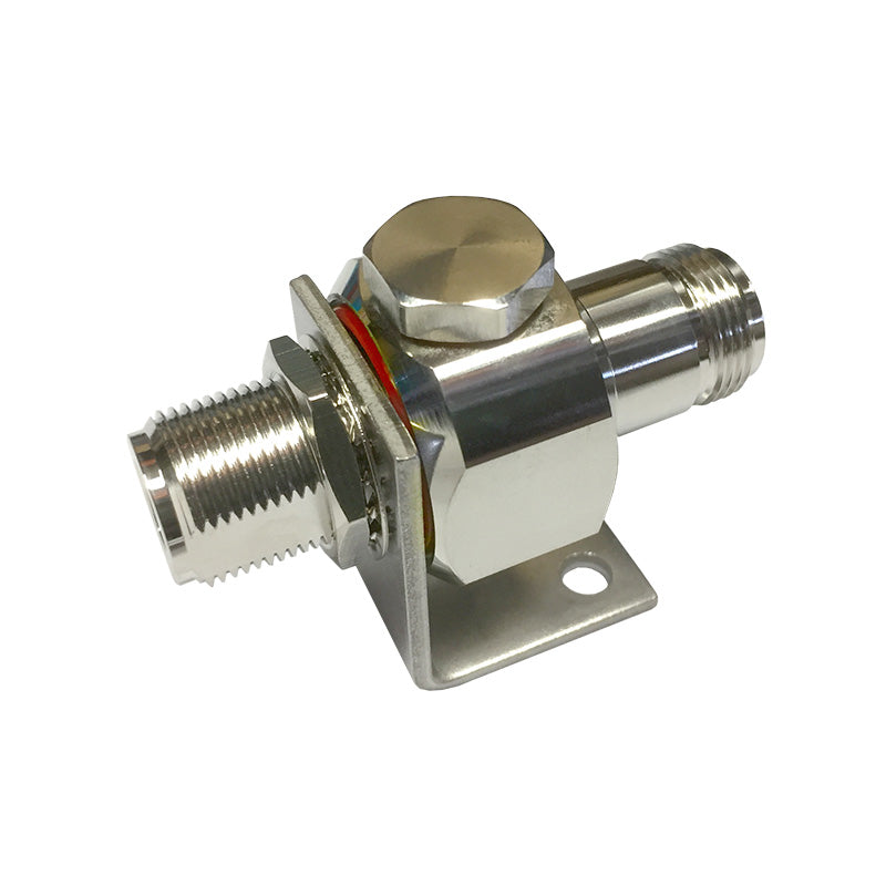 Benelec EMP Protector with Gas Capsule 90V, N Socket - Foxtrot Communications