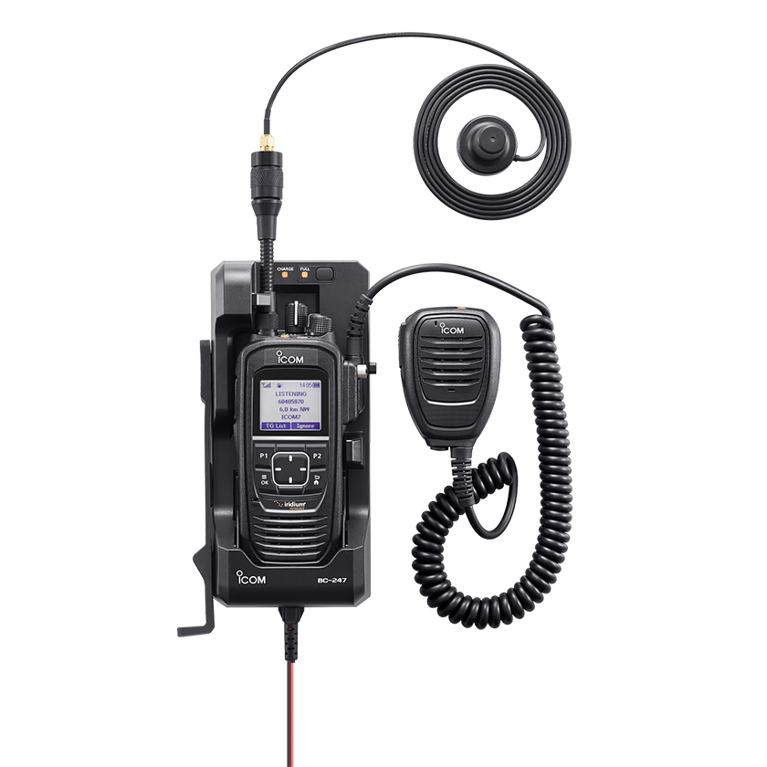 ICOM BC247 Dock Station/Vehicle Charger - IC-SAT100