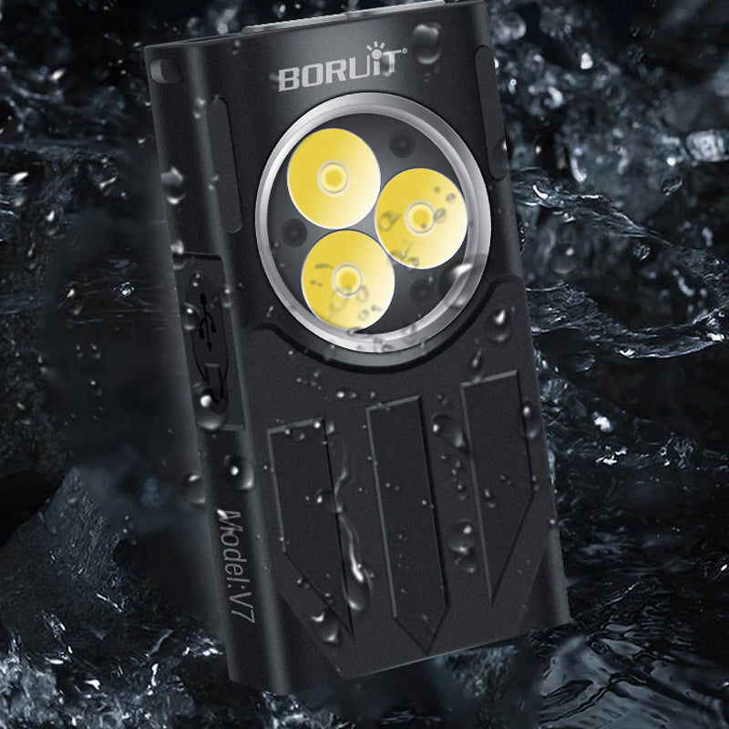 Waterproof LED Keychain Flashlight - Foxtrot Communications