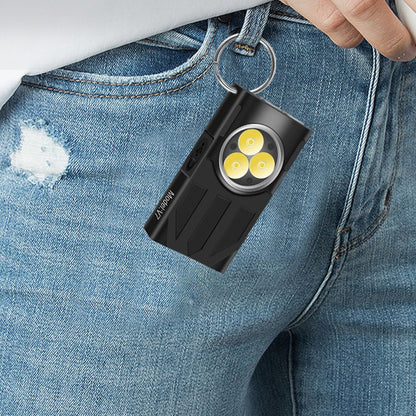 Waterproof LED Keychain Flashlight - Foxtrot Communications