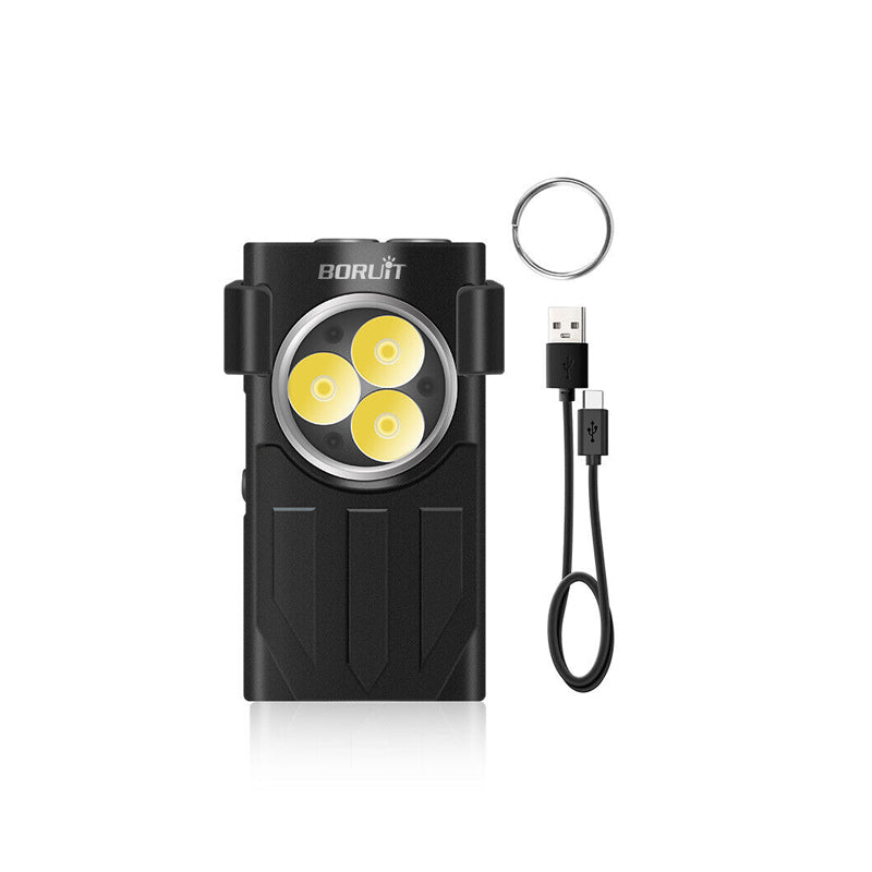 Waterproof LED Keychain Flashlight - Foxtrot Communications