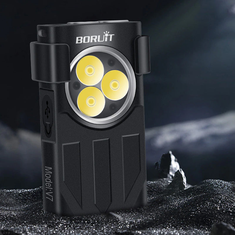 Waterproof LED Keychain Flashlight - Foxtrot Communications