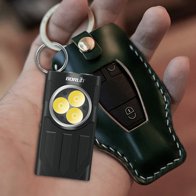 Waterproof LED Keychain Flashlight - Foxtrot Communications