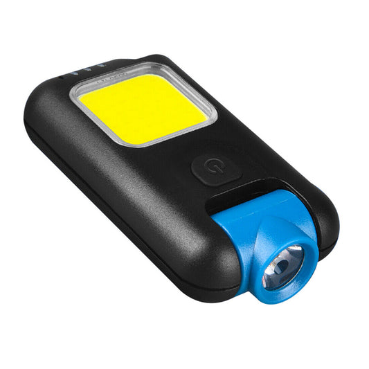 Mini LED Flashlight Keychain COB Work Light - Foxtrot Communications