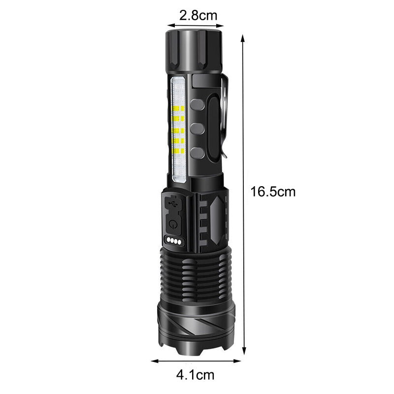 Tactical 30W 14 LED Flashlight - Foxtrot Communications