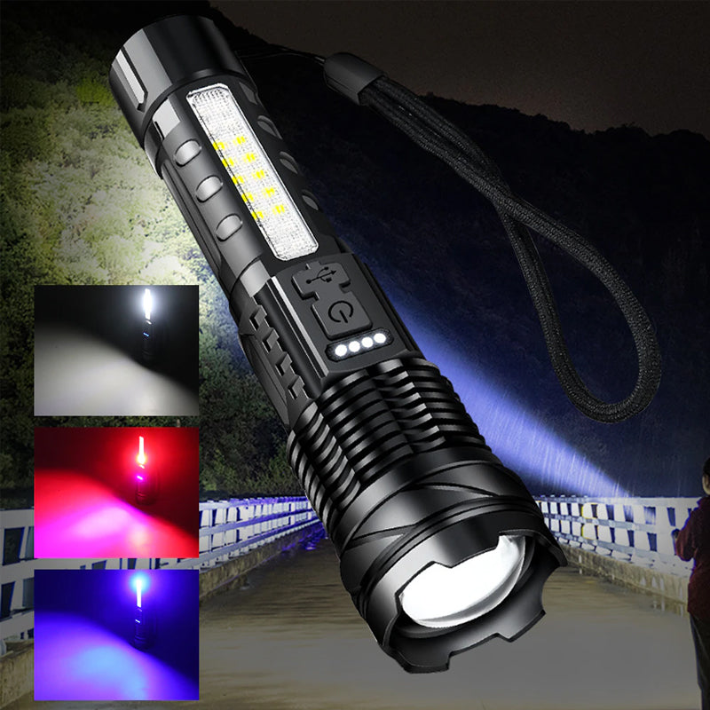 Tactical 30W 14 LED Flashlight - Foxtrot Communications