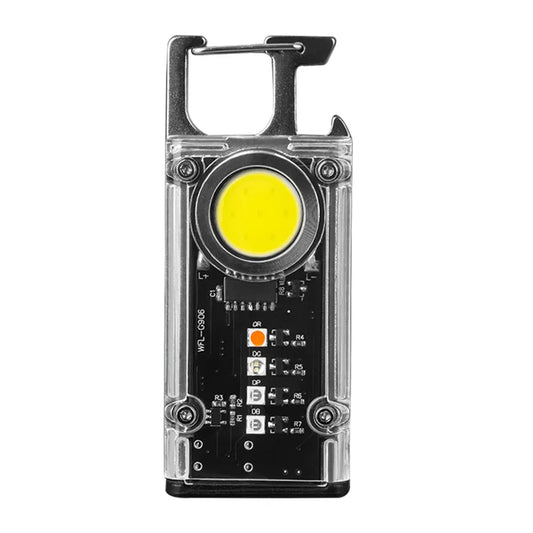 5 Colour Keychain COB+LED Mini Flashlight - Foxtrot Communications