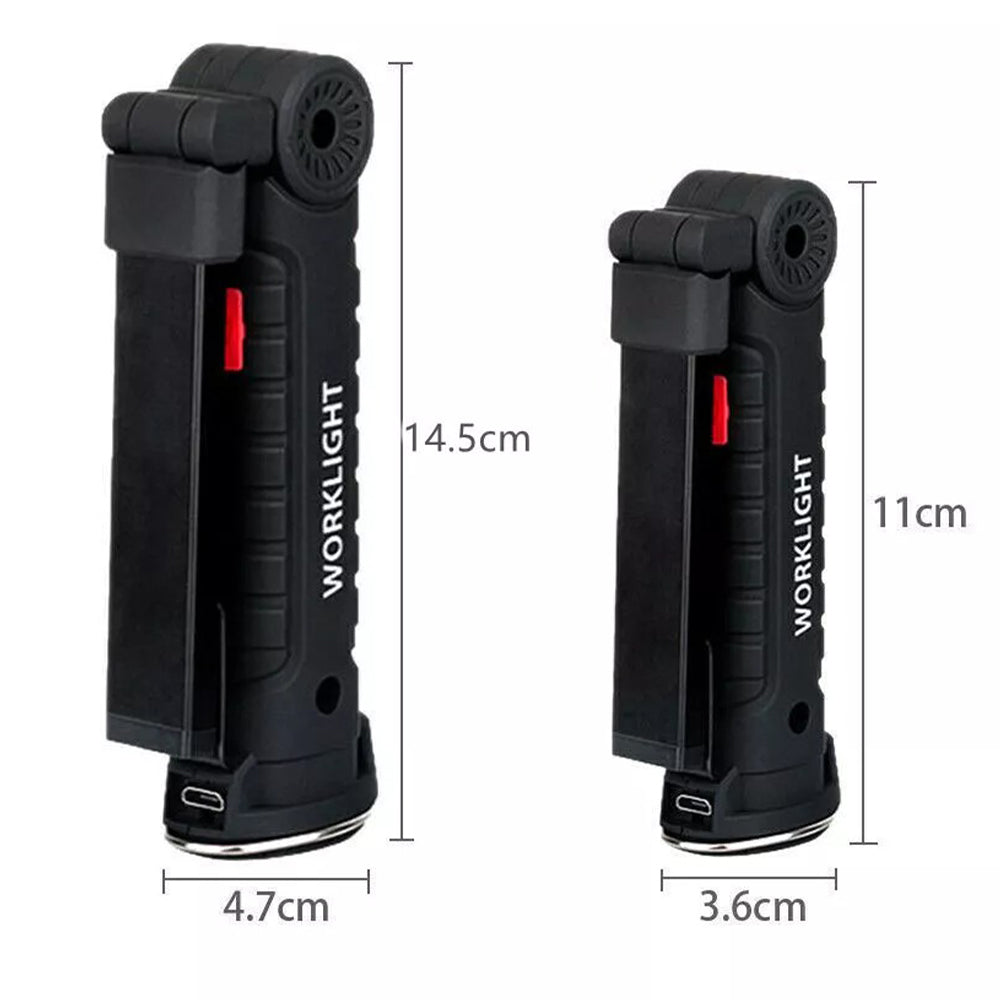 Rechargeable COB LED Work Light with Magnetic Base - Foxtrot Communications
