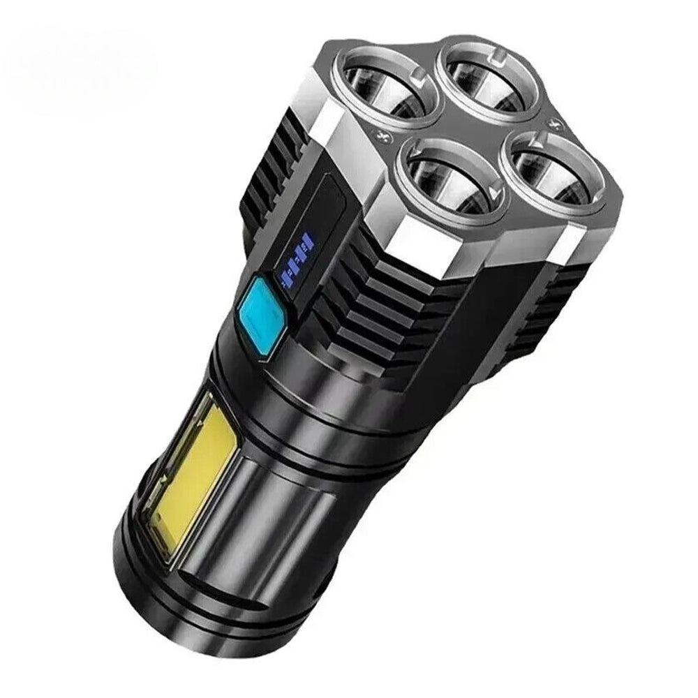 High Power Rechargeable LED Camping Torch - Foxtrot Communications