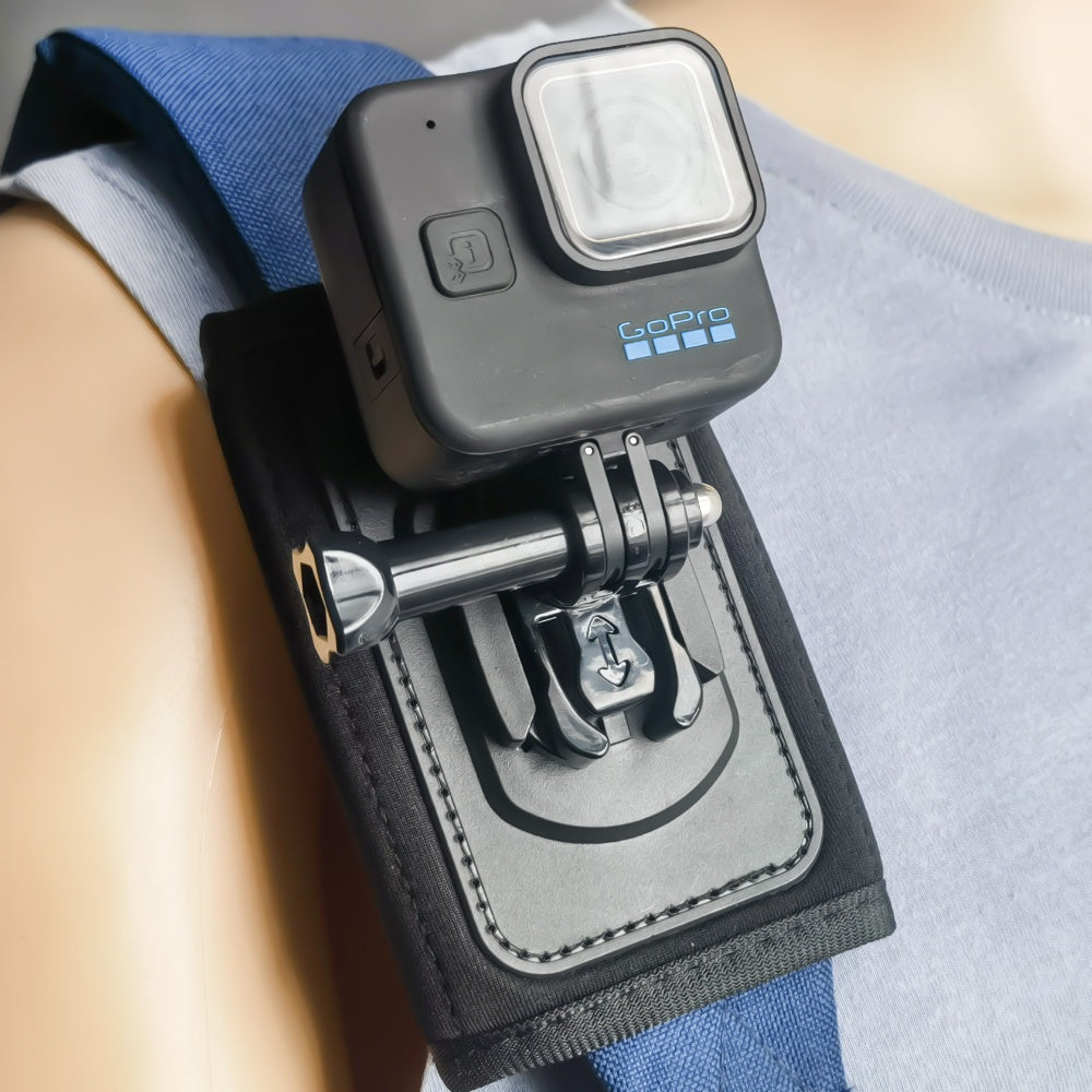 Backpack Shoulder Strap Mount Strap Holder for GoPro - Foxtrot Communications
