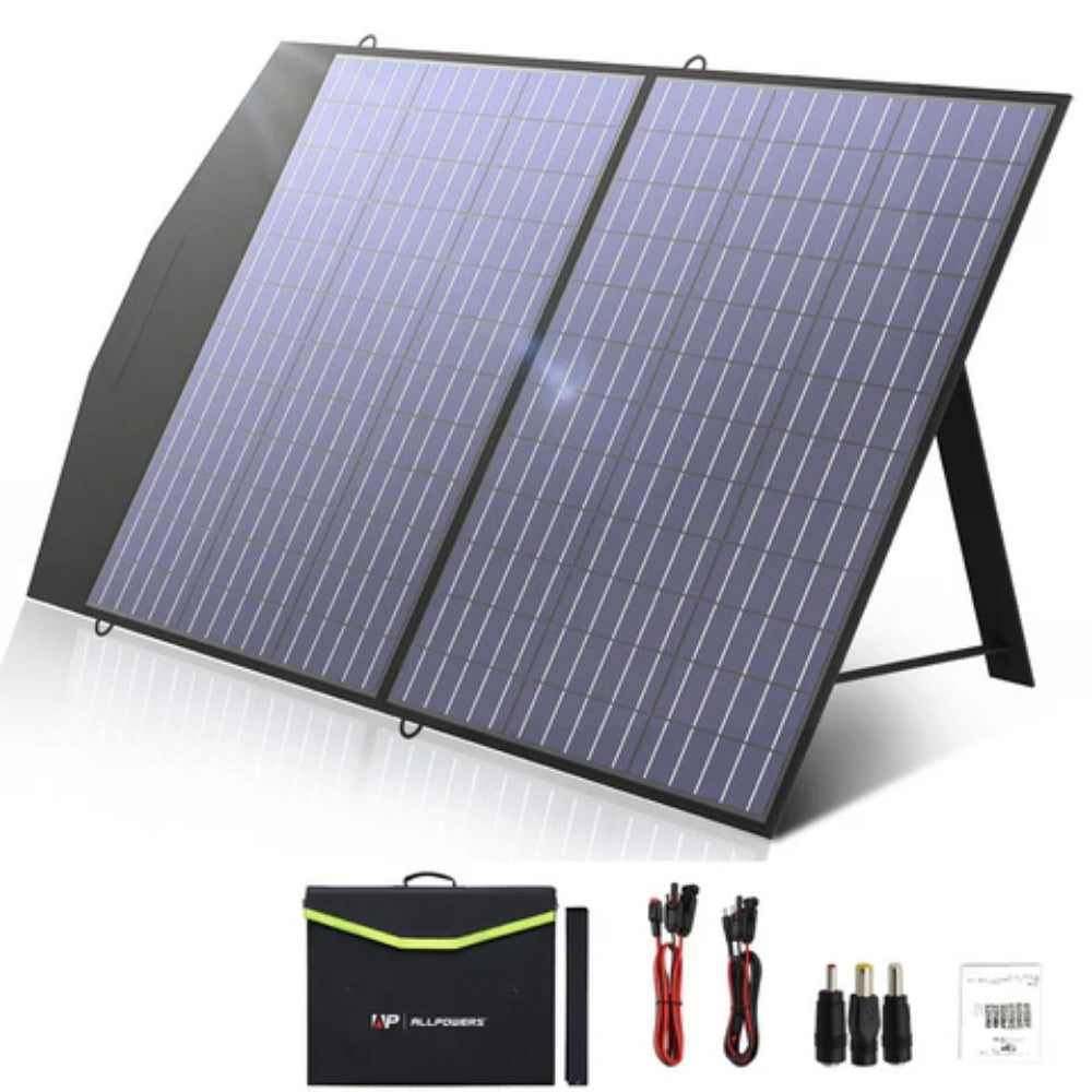 Foldable and Portable Solar Panel Charger - Foxtrot Communications