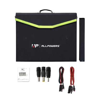 Foldable and Portable Solar Panel Charger - Foxtrot Communications