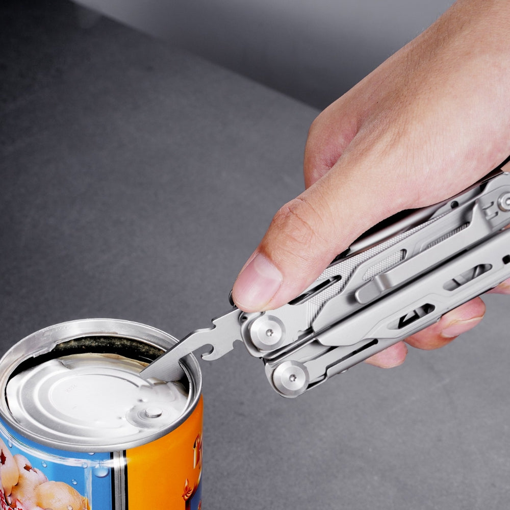 Multitool - Pliers Cutters Knife Scissors Ruler Screwdrivers Wood Saw - Foxtrot Communications