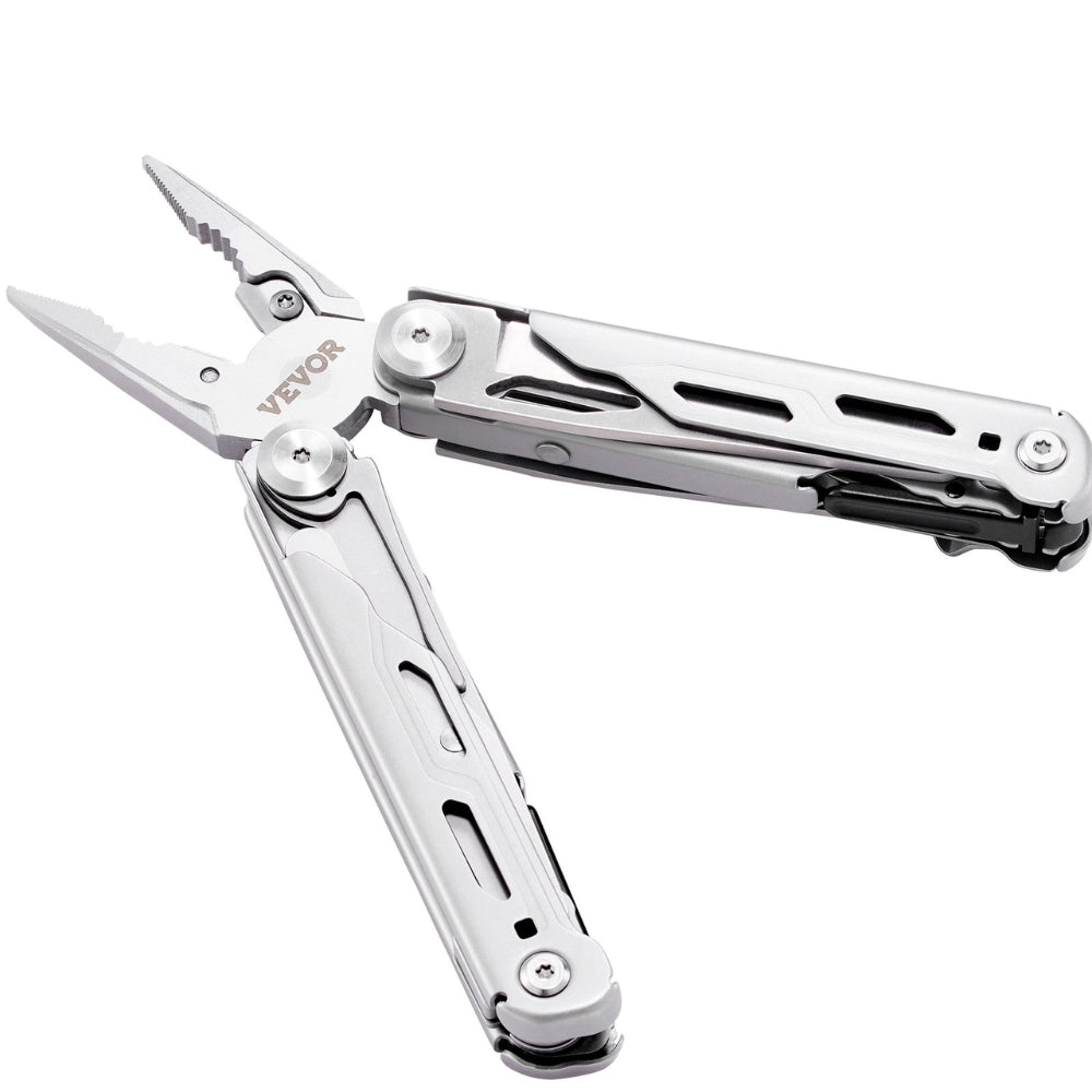 Multitool - Pliers Cutters Knife Scissors Ruler Screwdrivers Wood Saw - Foxtrot Communications