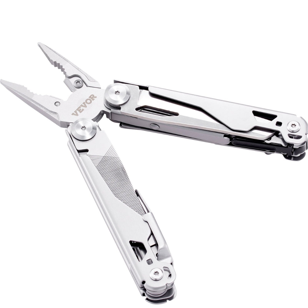 Multitool - Pliers Cutters Knife Scissors Ruler Screwdrivers Wood Saw - Foxtrot Communications