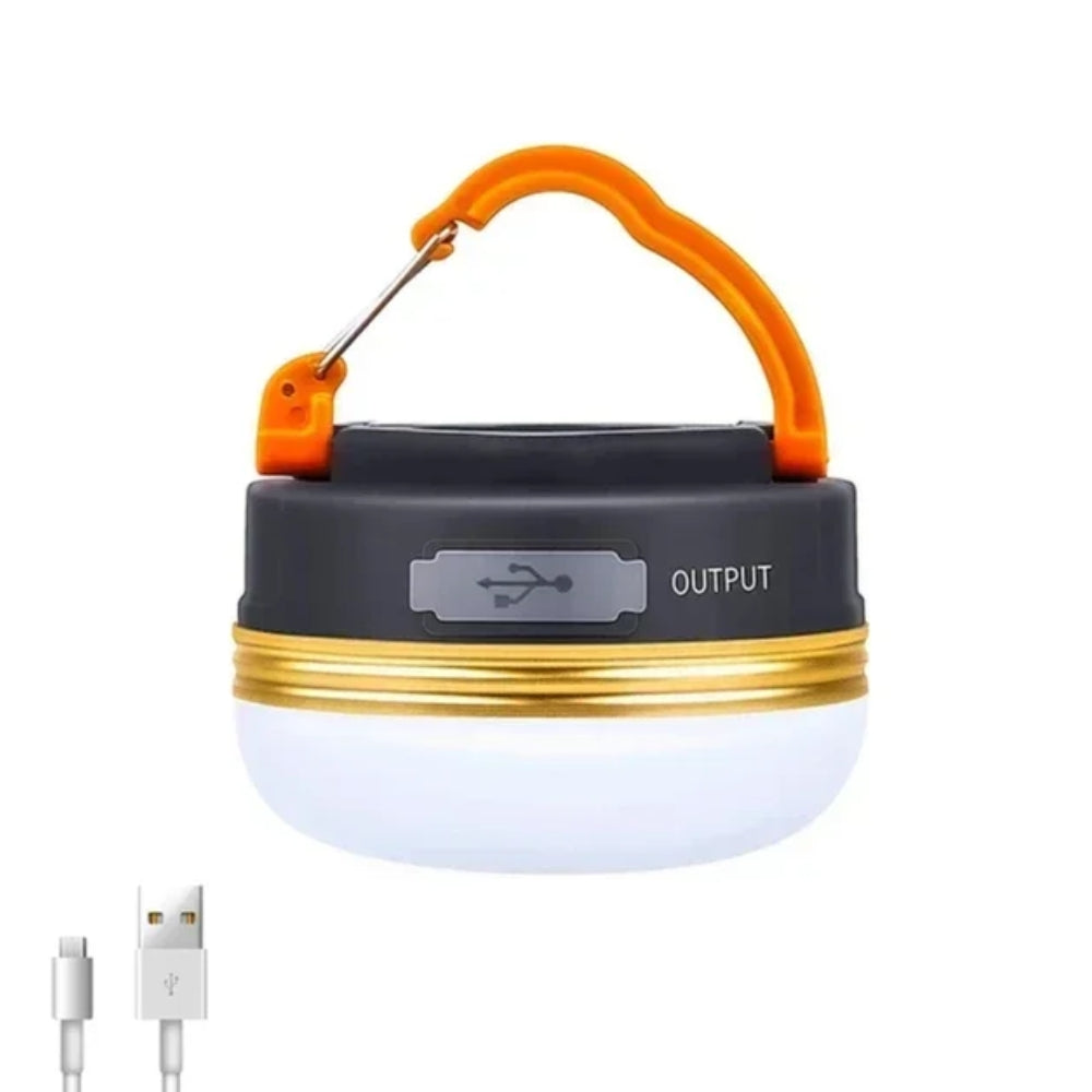 Rechargeable LED Camping Lantern With Folding LED Floodlight - Foxtrot Communications