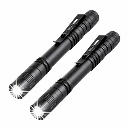2 Pack Mini LED Torch Super Bright Flashlight - Foxtrot Communications
