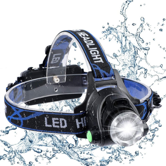 LED Headlamp Rechargeable/Waterproof - Foxtrot Communications
