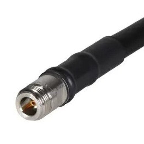 RFI 21_N-50-7-32/133_NE - HUBER+SUHNER N Type Socket Crimp Connector for SPUMA-400/CNT-400/Pulse-400/LMR-400