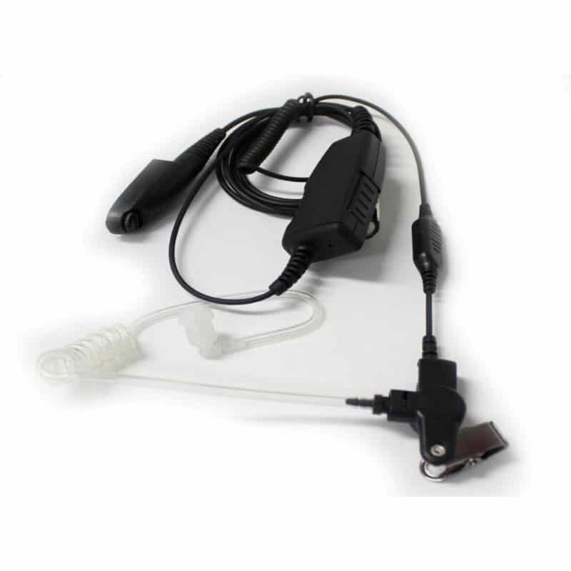 Simoco 6A0EP000ZE1 Clear Tube Style Single Wire Headset - SDP660