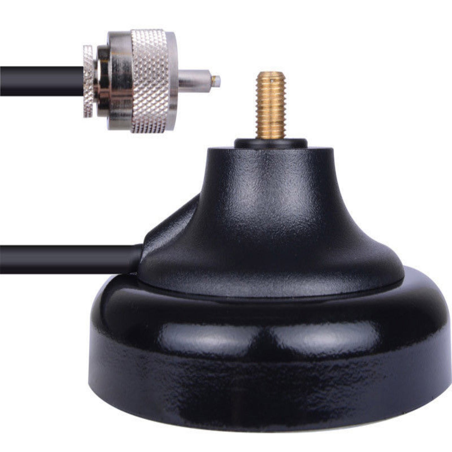 GME AB406 Magnetic Antenna Base 5/16" Stud - 4.5m Lead & Plug