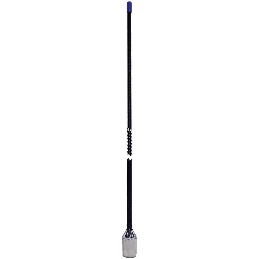 GME AE4006 UHFCB 1.2m Black Fibreglass Whip Antenna
