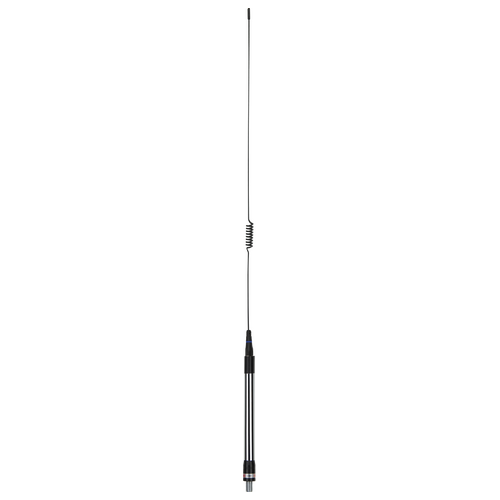 GME AE4017K1 UHFCB 78cm Stainless Steel Elevated Feed Antenna Kit - Black Whip