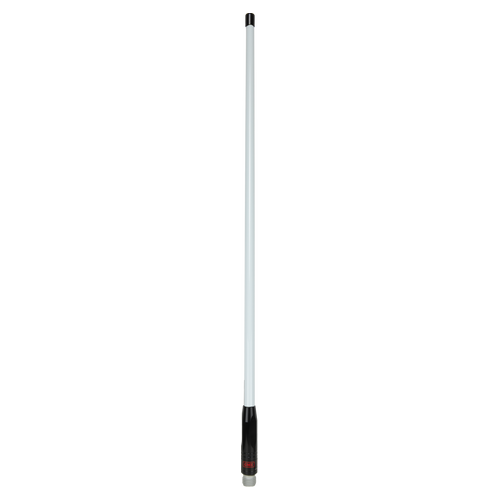 GME AW4705WB UHFCB White & Black 6.6dBi Fibreglass Antenna Whip Replacement