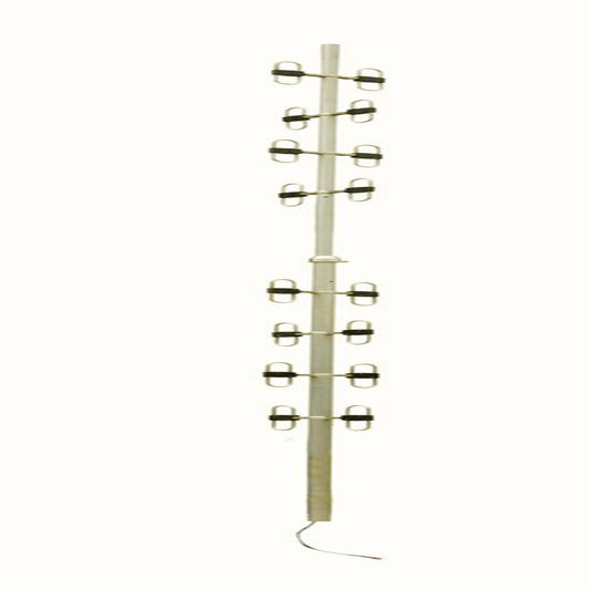 RFI - BA8080-67-P UHF Dual Binary Dipole Array (8 Pairs) Base Antenna 400-520MHz