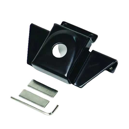 RFI BK-860 - Stainless Steel Mobile Trunk or Bonnet Lip Mount Bracket - Black