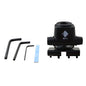 RFI BK-900 - Adjustable Stainless Steel Mobile Trunk or Bonnet Lip Mount Bracket - Black