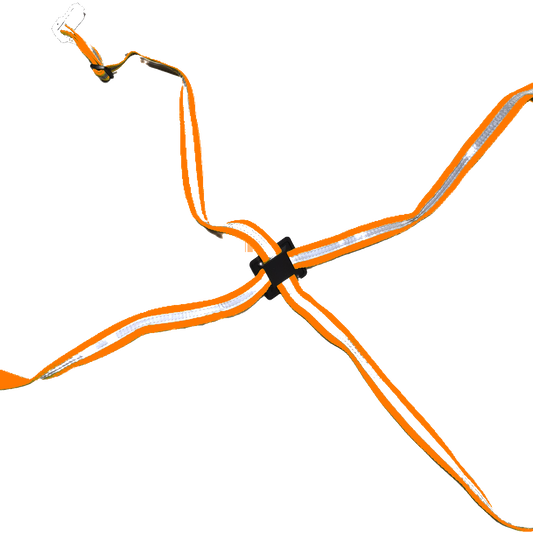 ICOM CPK2362SO - Orange Reflective Safety Strap for CPK2362 Chest Pack