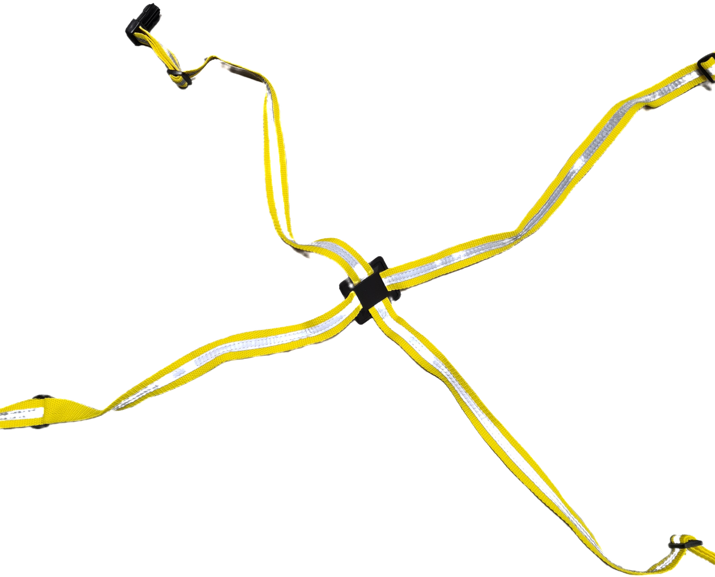 ICOM CPK2362SY Yellow Reflective Safety Strap for CPK2362 Chest Pack