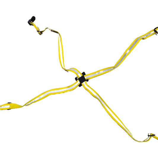 ICOM CPK2362SY - Yellow Reflective Safety Strap for CPK2362 Chest Pack