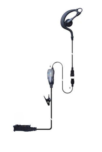 CRS Single Wire Earhook Earpiece - Motorola R5/R7